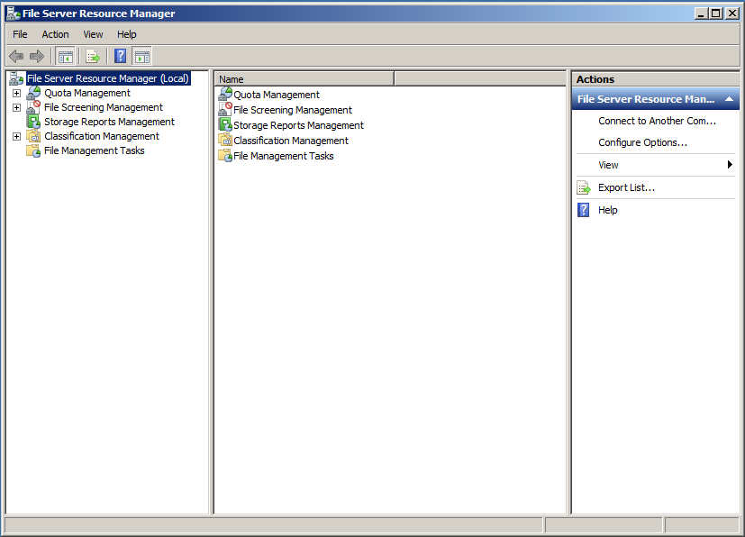 File Server Resource Manager – FSRM (1) | TechNet.Az